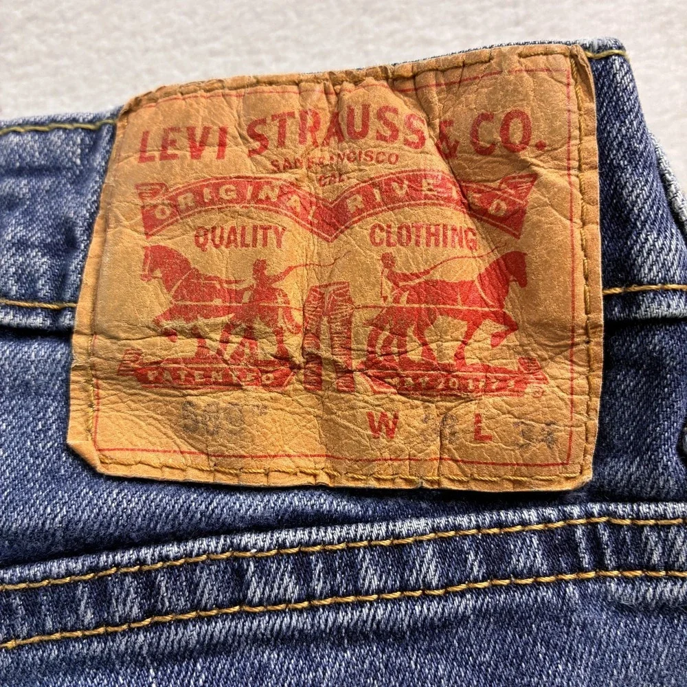 Levi's Jeans Men's Blue 569 Loose Straight Relaxed Fit Size 36x31‎ Comfort Retro